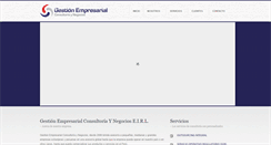 Desktop Screenshot of gecynconsultora.com